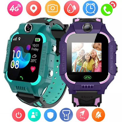 Montre intelligente Enfants Localisation Tracker SOS appel caméra - تنزوت