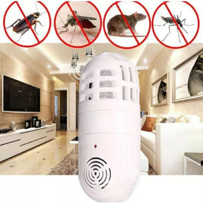 Répulsif antiparasitaire ultrasonique 2en1 et zapper d’insectes تنزوت
