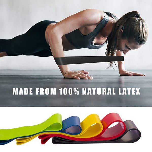 Bande 5Pcs de résistance élastique extensible pour l’entraînement تنزوت