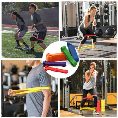Bande 5Pcs de résistance élastique extensible pour l’entraînement تنزوت