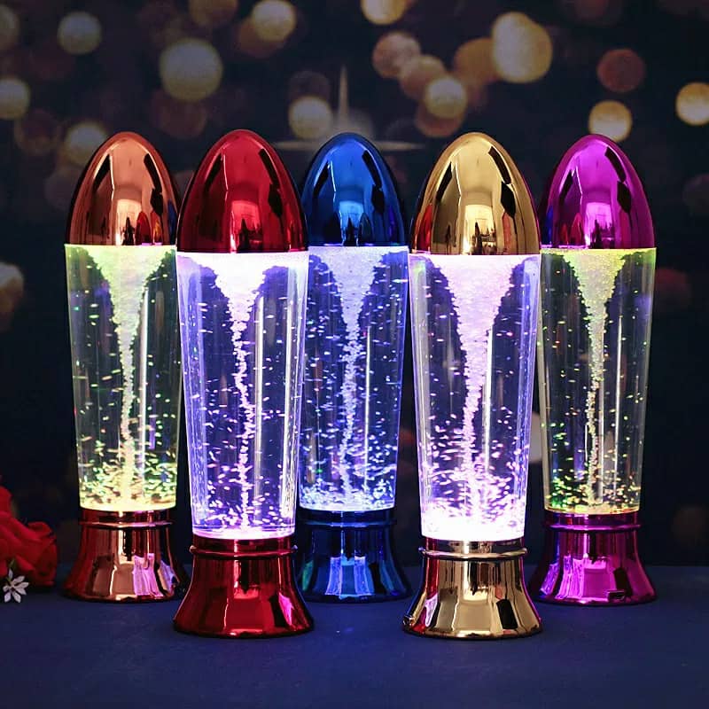 Lampe LED flocon de neige magique rotatif RGB - تنزوت