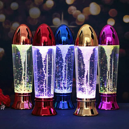 Lampe LED flocon de neige magique rotatif RGB - تنزوت