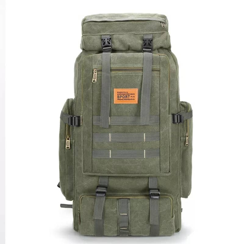 Sac à dos randonnée tactique militaire 80l imperméable تنزوت