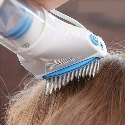 Comb Peigne Anti-Poux Électrique &amp; Nettoyeur Cheveux - تنزوت