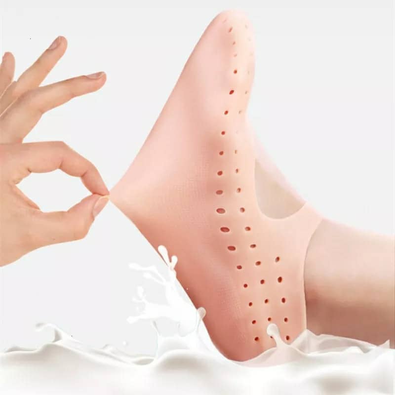 Chaussette Gel hydratantes en Silicone protection des pieds تنزوت
