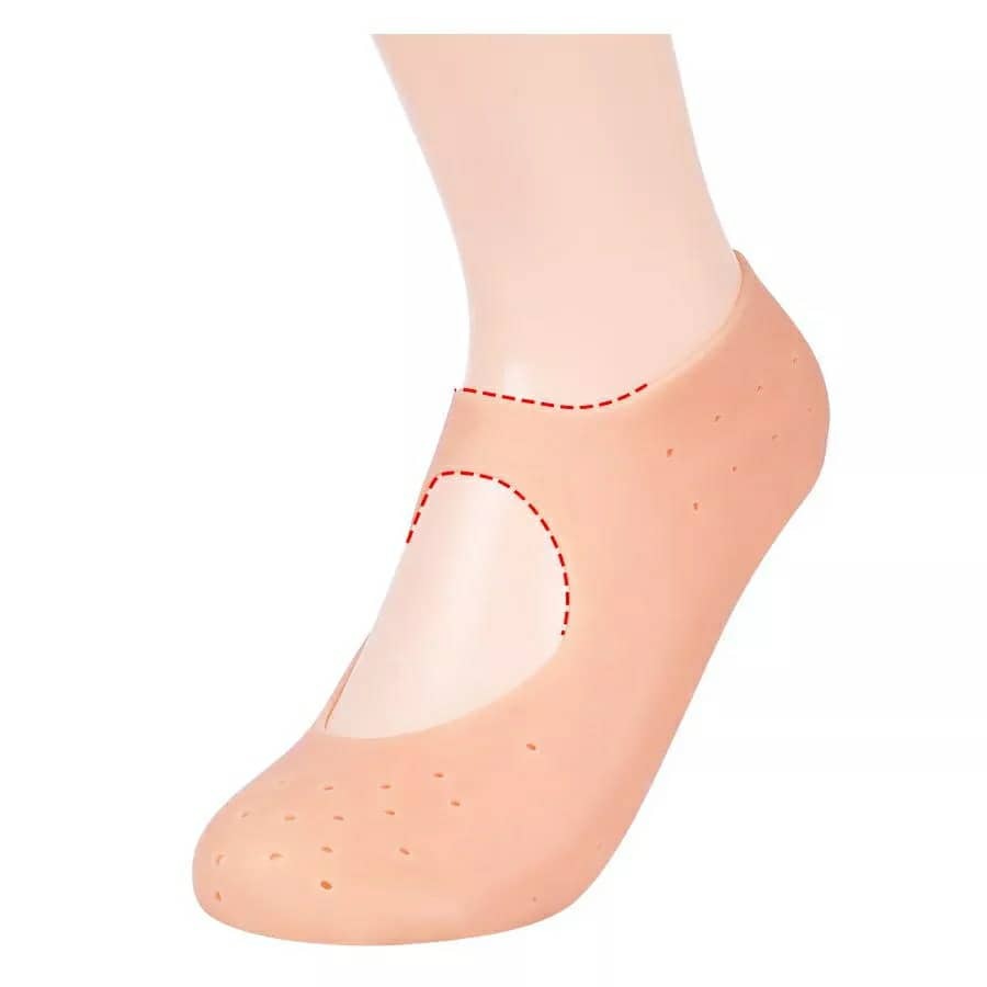Chaussette Gel hydratantes en Silicone protection des pieds تنزوت