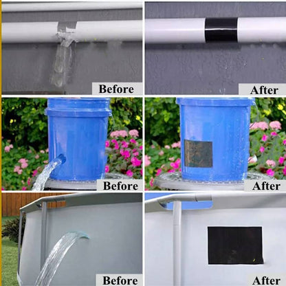 Ruban adhésif étanche Super résistant de 150cm, bande auto-fixante, ruban de réparation de joints, ruban de conduit isolant تنزوت
