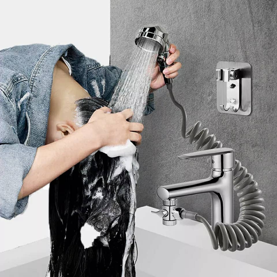 Douchet de lavabo à 3 Modes réglables télescopique تنزوت
