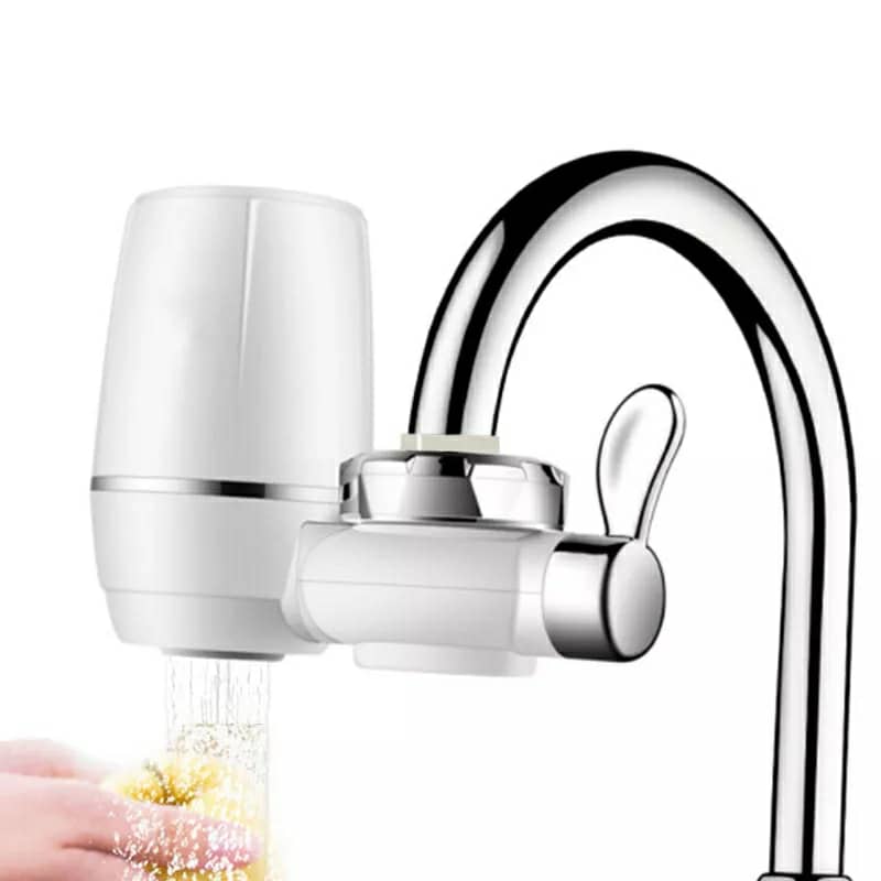 Robinet Filtre à eau cuisine, pour l'élimination de la rouille et des bactéries Le Chlore Et Les Matières Organiques تنزوت