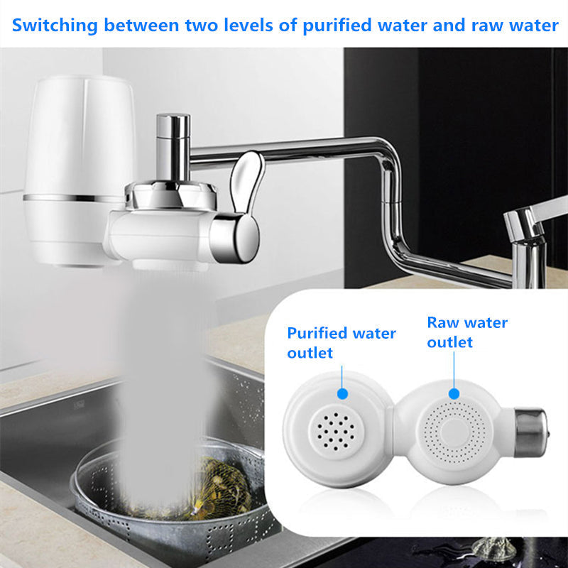 Robinet Filtre à eau cuisine, pour l'élimination de la rouille et des bactéries Le Chlore Et Les Matières Organiques تنزوت