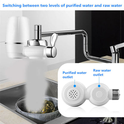 Robinet Filtre à eau cuisine, pour l'élimination de la rouille et des bactéries Le Chlore Et Les Matières Organiques تنزوت