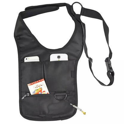 Sacoche sous-bras Anti-vol Multi-Poche Design Élégant Pour Voyage Quotidien تنزوت
