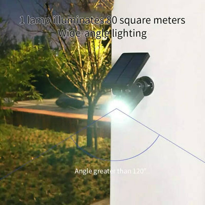 Projecteur mural à energie solaire en forme de camera Avec Détecteur De Mouvement et détecteur jour/nuit - تنزوت