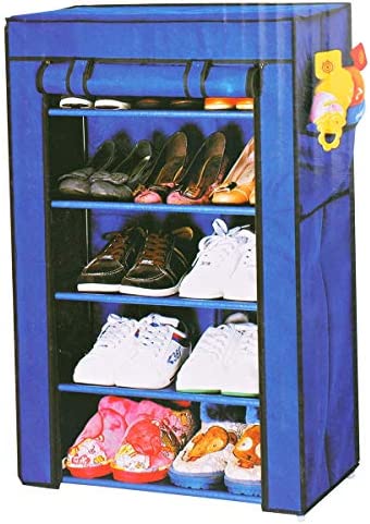 Armoire Chaussures 5 niveaux étagères 15 paires ou plus très pratique pour Salon, Chambre et Entrée تنزوت