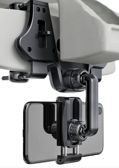 Support smartphone réglable pour rétroviseur de voiture 360 degrés - تنزوت