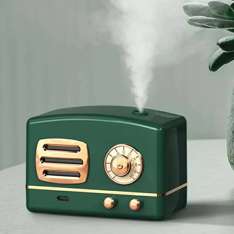 Humidificateur d'air Portable en forme Radio vintage تنزوت