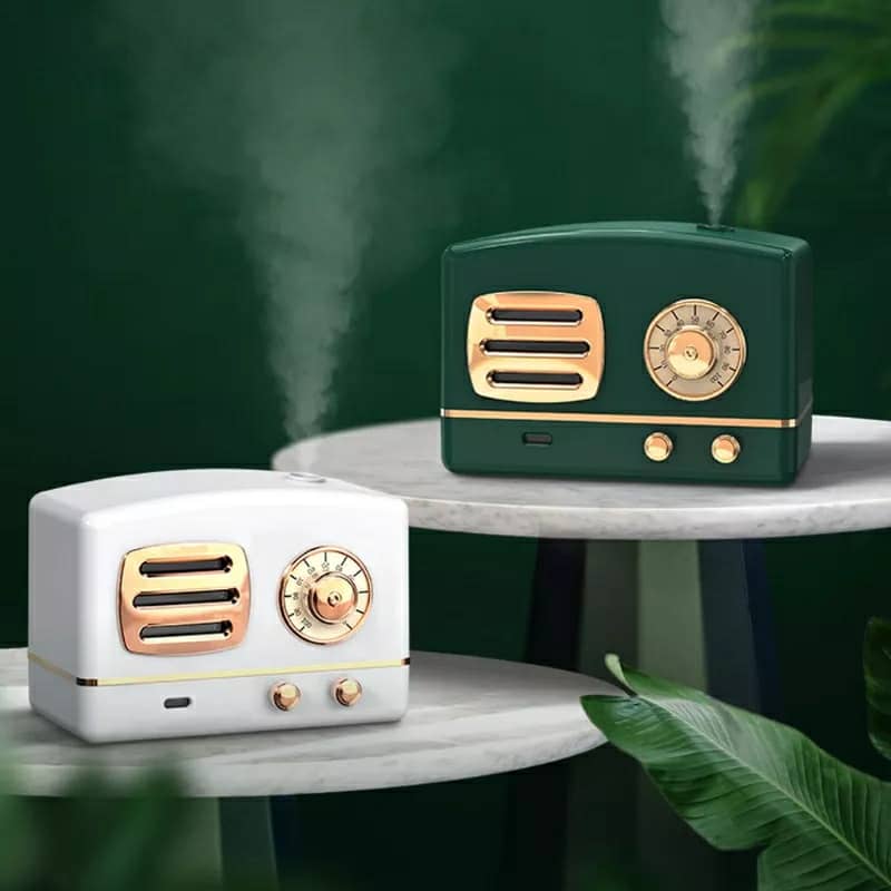 Humidificateur d'air Portable en forme Radio vintage تنزوت