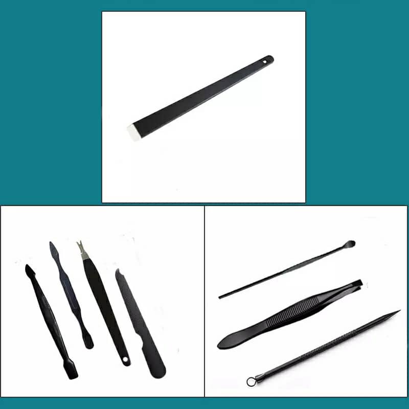 Ensemble de 12 pcs coupe-ongles professionnel en acier inoxydable تنزوت
