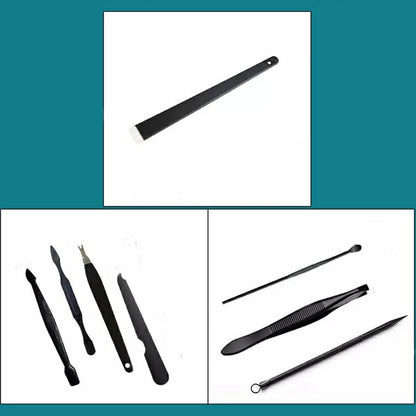 Ensemble de 12 pcs coupe-ongles professionnel en acier inoxydable تنزوت
