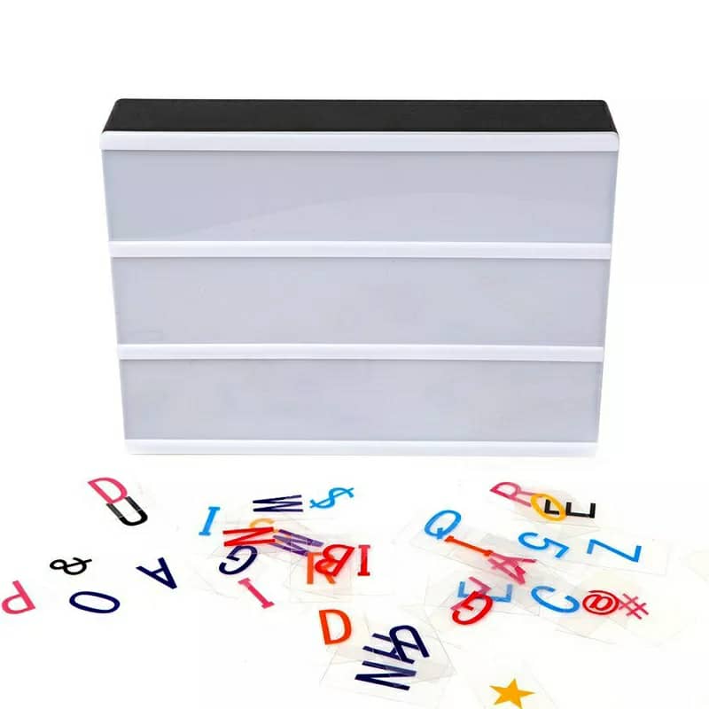Light box led message - Coloré - تنزوت