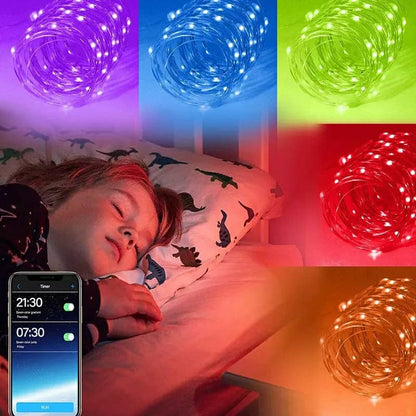 Led Strip lumineuse intelligente 5M USB Bluetooth pour décoration - تنزوت