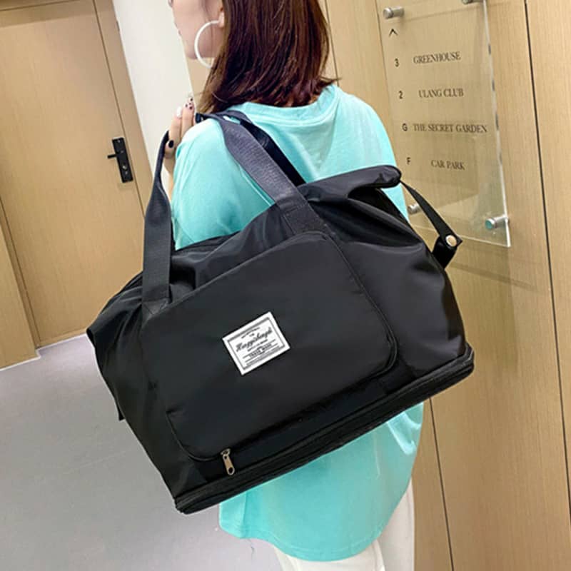 Cabas de voyage pliable transformable grande capacité تنزوت