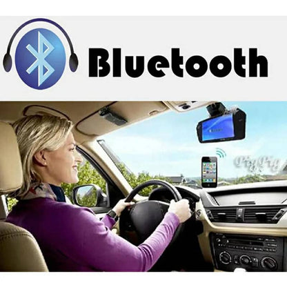 Rétroviseur écran LCD TFT 7 pouces MP5 bluetooth 1024P - تنزوت