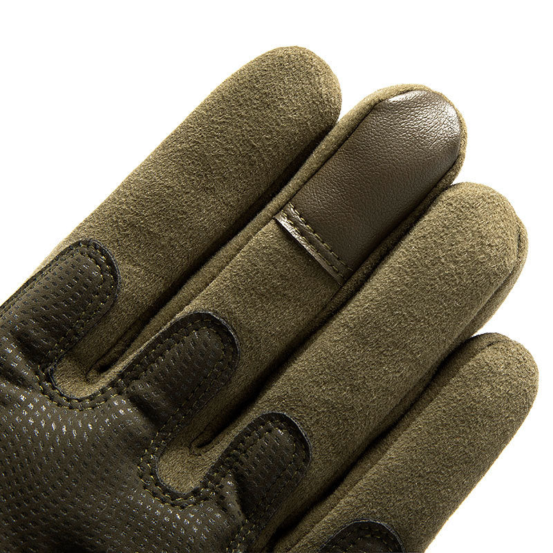 Gants de Moto Militaire Tactique Doigt Complet تنزوت