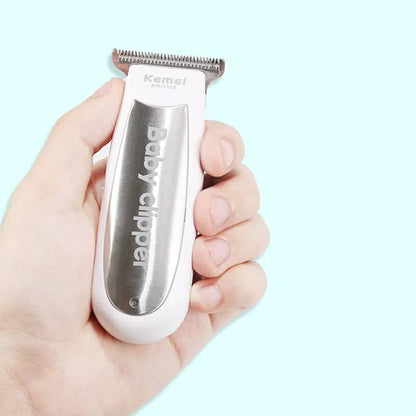 Kemei Mini tondeuse à cheveux pour bébé électrique rechargeable USB - تنزوت