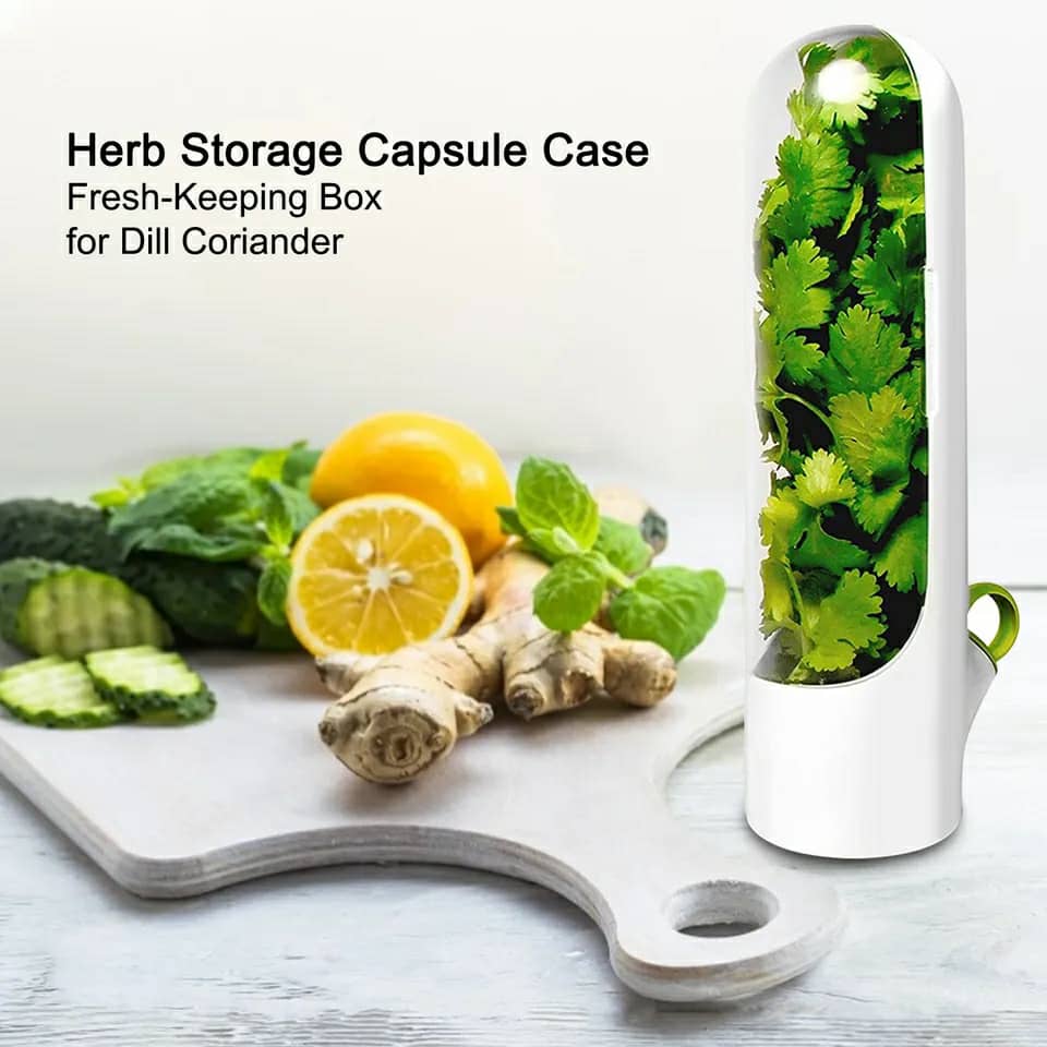 Capsule de stockage et conservation d'herbes - تنزوت