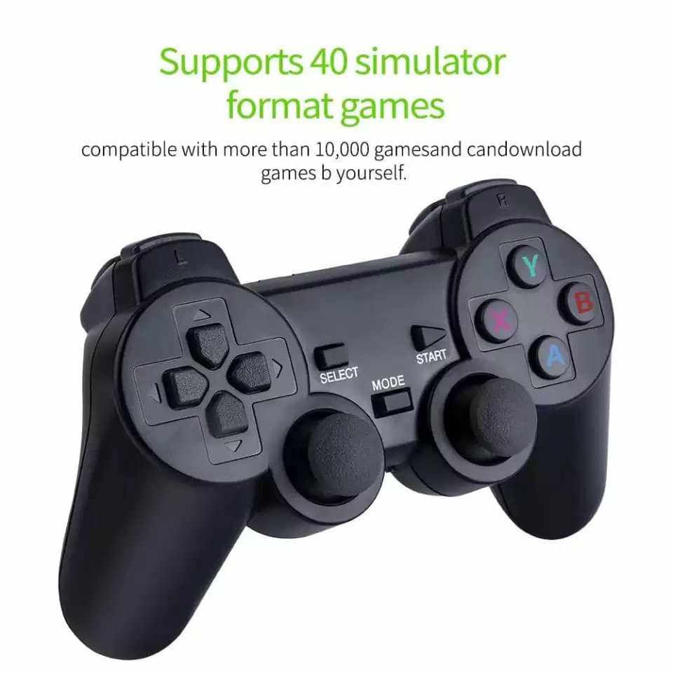 Console de jeu vidéo rétro avec 10000 jeux intégrés +2 manette sans fil 4K HDMI تنزوت