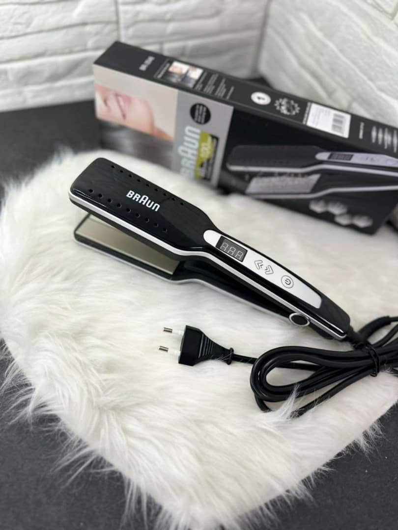 BRAUNE Lisseur a Vapeur Plaque Ceramique Pro تنزوت