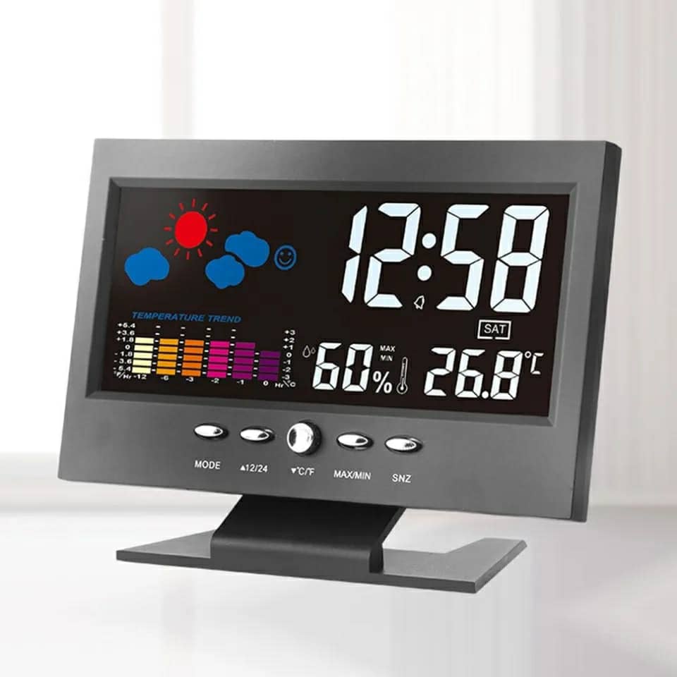 Station Météo intelligente multifonction affichage numérique تنزوت
