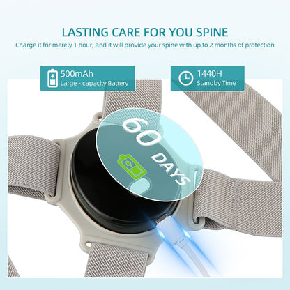Correcteur de Posture Intelligent réglable vibrante تنزوت