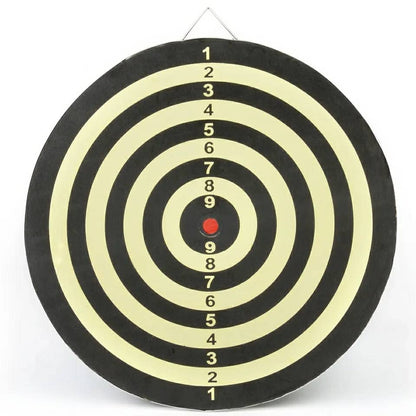 Jeu de fléchettes de cible 30 cm ( 6 fléches ) تنزوت
