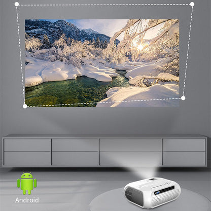 Borrego Projector Smart 1 Android 9.0 Bluetooth Projection technology 3.5inch LCD TFT display - تنزوت