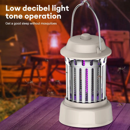 lanterne anti-moustique et lamp de camping 2in1 lumière 62 UV rechargeble تنزوت