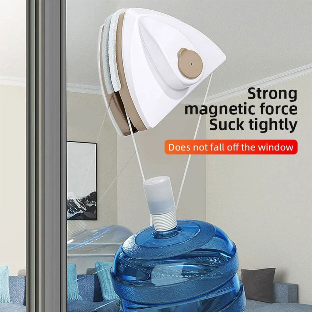 Nettoyeur Magnétique avec Injection de Liquide 3-8 mm – أداة مغناطيسية لتنظيف الزجاج الخارجي تنزوت