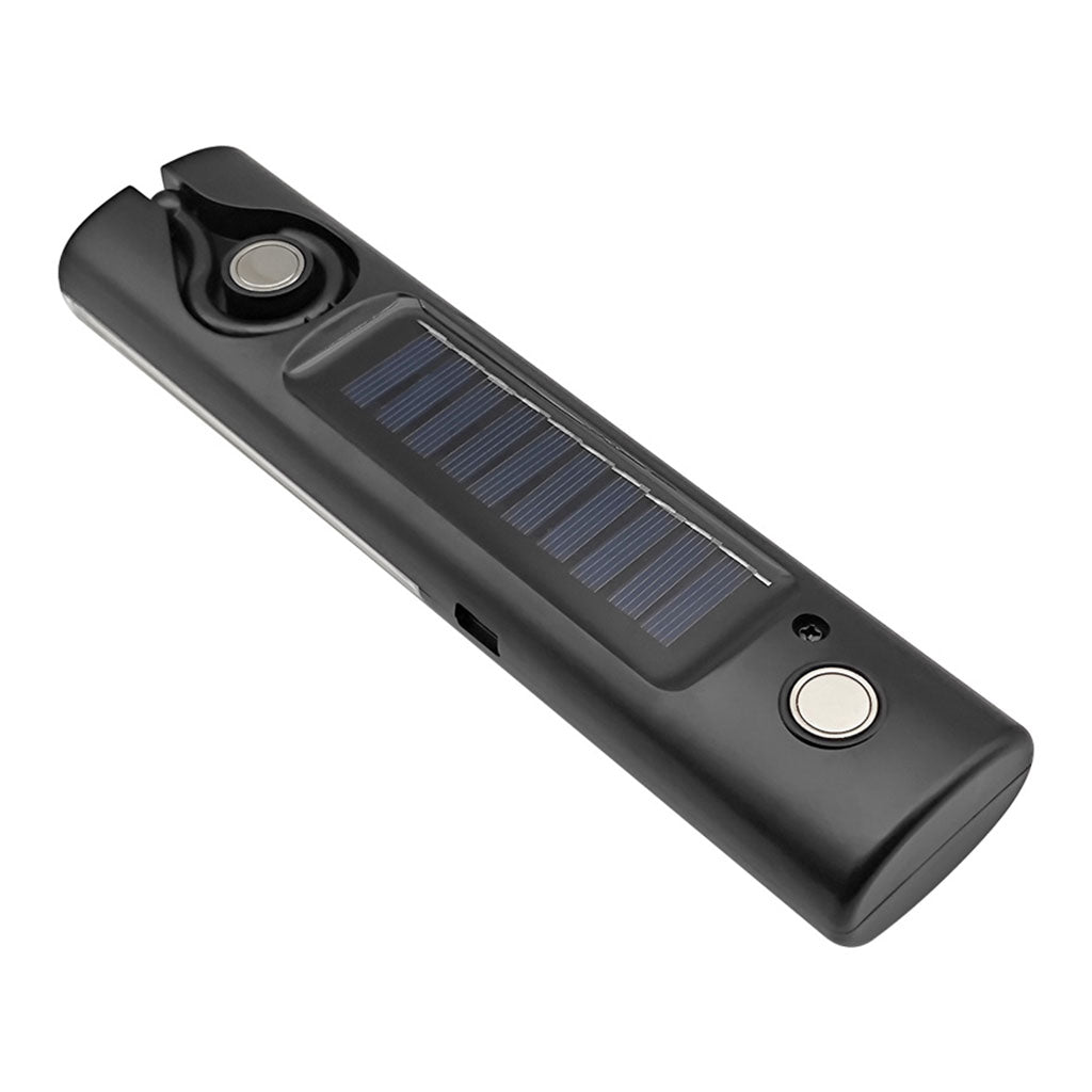 Lampe de Travail LED Rechargeable Éclairage Ultra-Puissant avec Panneau Solaire Intégré – مصباح عمل قابل للشحن تنزوت