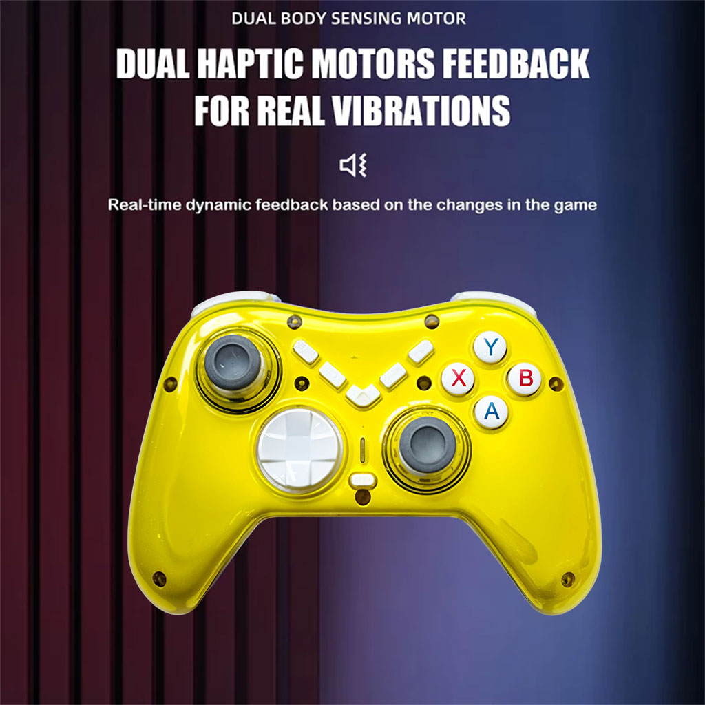 Manette de Jeu Sans Fil X6 Compatible P4,P3, Android, iOS, PC, Switch, TV Box – يد تحكم لاسلكية - تنزوت