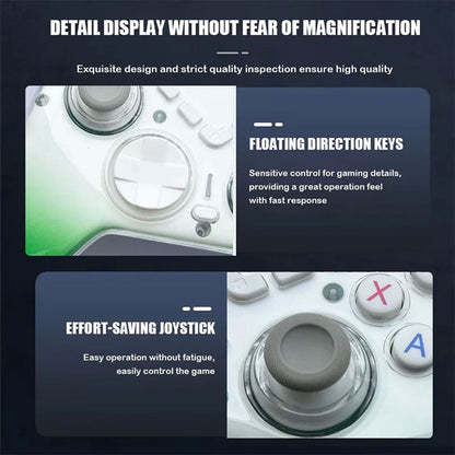 Manette de Jeu Sans Fil X6 Compatible P4,P3, Android, iOS, PC, Switch, TV Box – يد تحكم لاسلكية - تنزوت