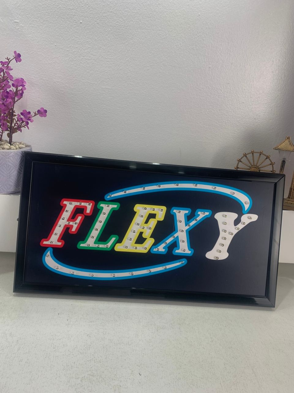 Plaque de Signalisation LED Multicolore Flexy – لوحة إشهارية ضوئية تنزوت