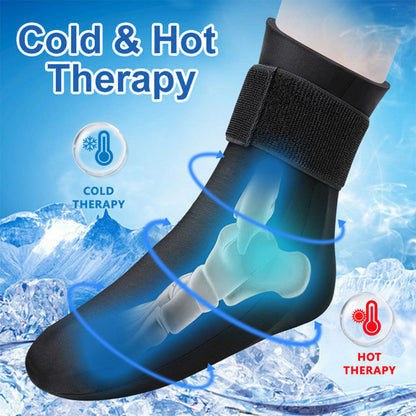 Poche de glace pour cheville en gel chaud et froid pour soulager les douleurs - تنزوت