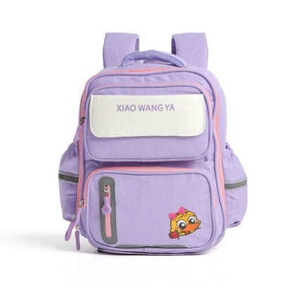 Sac à Dos Scolaire Orthopédique pour Enfants Xiao Wang Ya Mauve – محفظة مدرسية للأطفال بنفسجي تنزوت