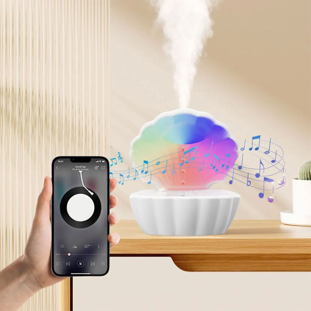 Humidificateur-d-air-et-Haut-Parleur-BT-avec-lumi-re-d-ambiance-antigravit-550ml-مكبر-صوت-ومعطر-جو-على-شكل-محار-البحر.png