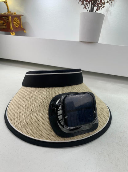 Casquette d’été avec Ventilateur de Refroidissement – قبعة مع مروحة تعمل بالطاقة الشمسية تنزوت