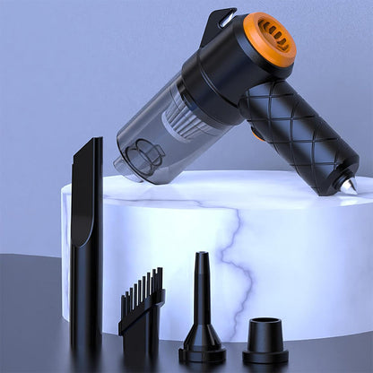 Aspirateur et souffleur 2en1 rechargeable par USB Compact et puissant – مكنسة كهربائية يدوية - تنزوت