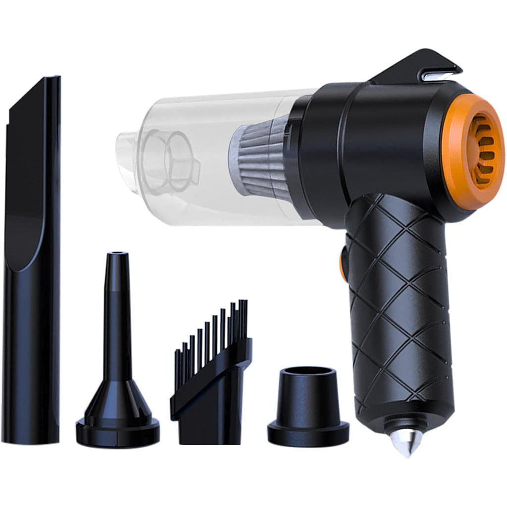 Aspirateur et souffleur 2en1 rechargeable par USB Compact et puissant – مكنسة كهربائية يدوية - تنزوت