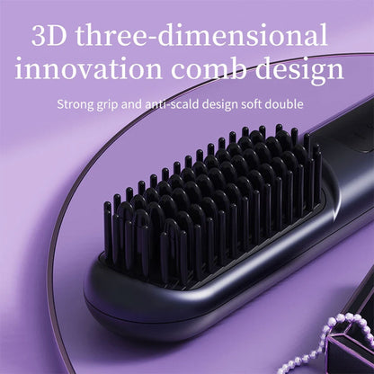 Brosse Lissante et Bouclante Électrique YX-228 – فرشاة تسريح الشعر تنزوت