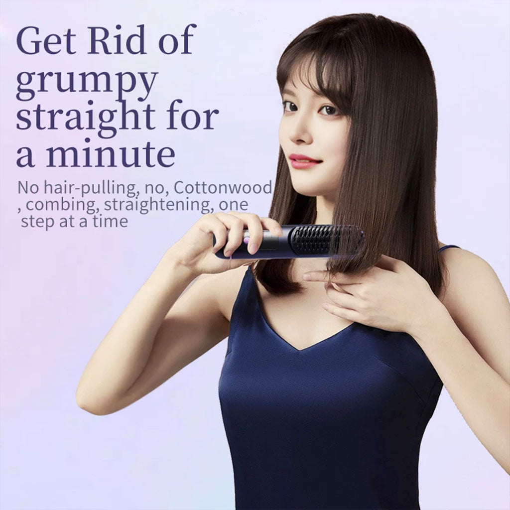 Brosse Lissante et Bouclante Électrique YX-228 – فرشاة تسريح الشعر تنزوت